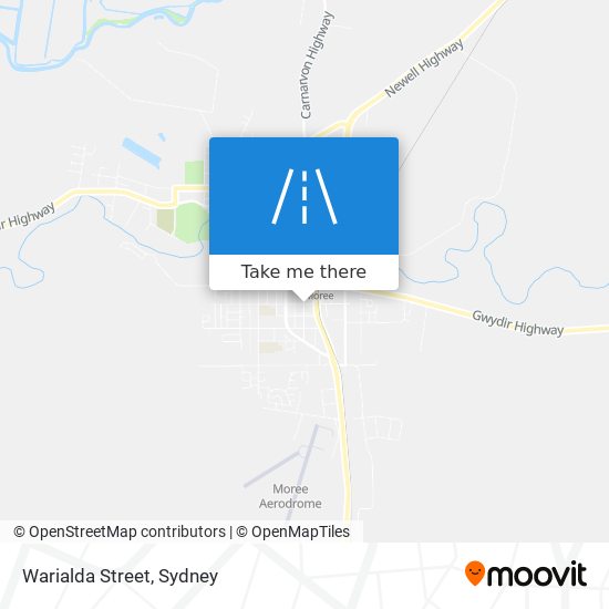 Warialda Street map