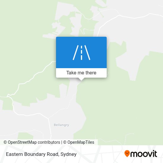 Eastern Boundary Road map