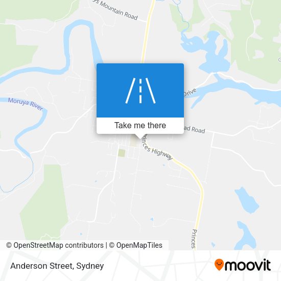 Anderson Street map