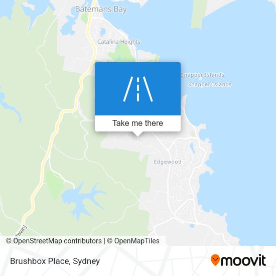 Brushbox Place map