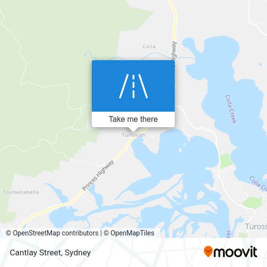 Cantlay Street map