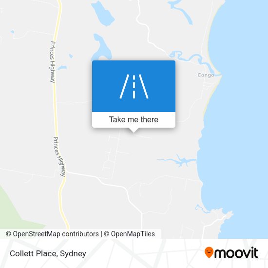 Collett Place map