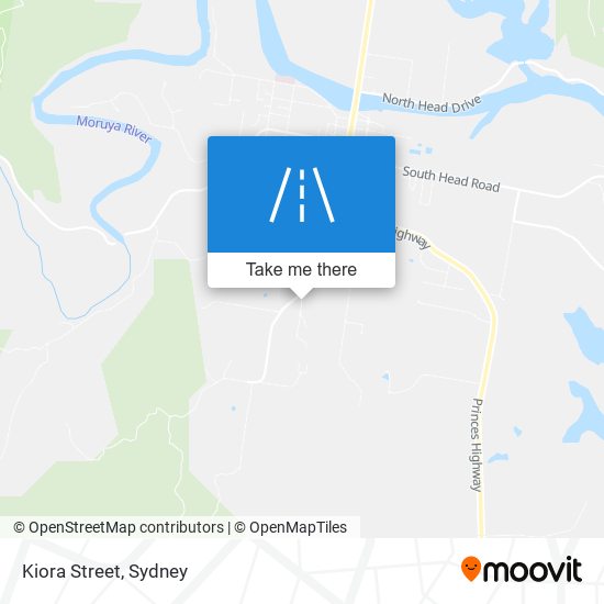 Kiora Street map