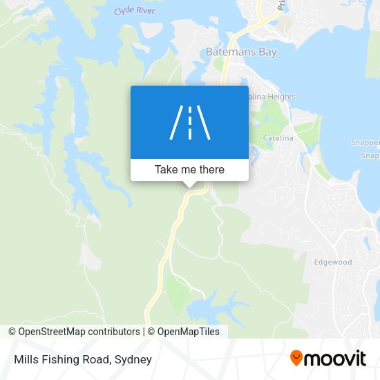 Mills Fishing Road map