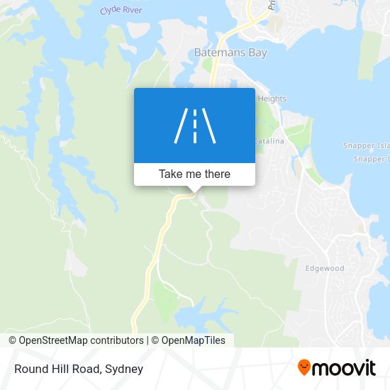 Round Hill Road map