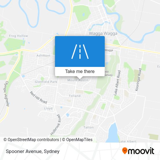 Spooner Avenue map