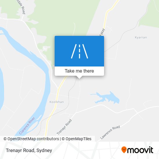 Trenayr Road map