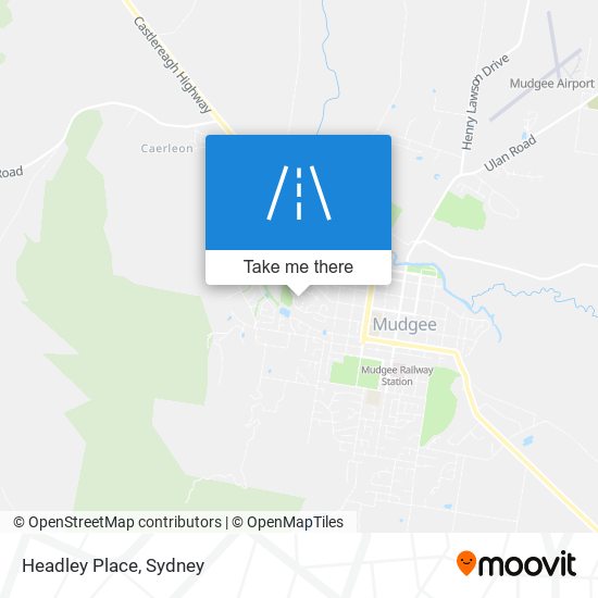 Headley Place map