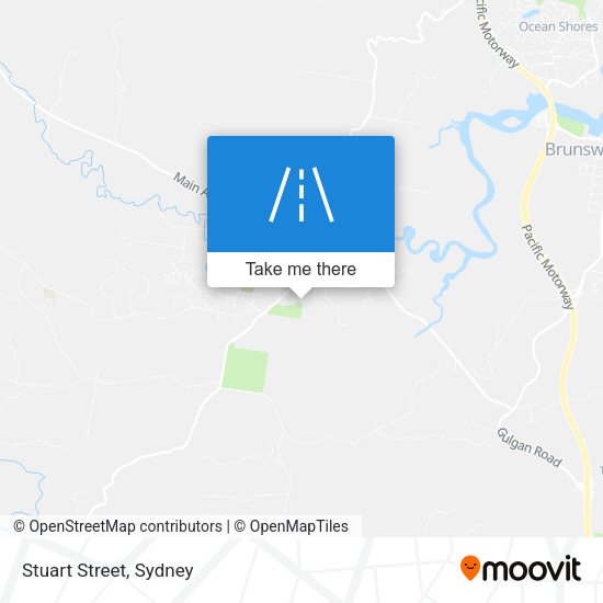 Stuart Street map