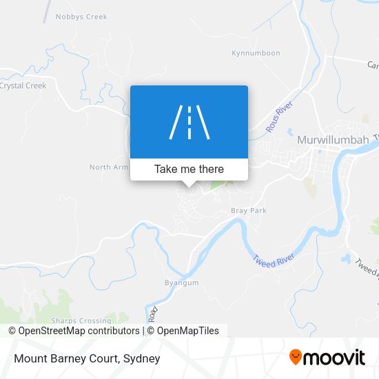 Mount Barney Court map