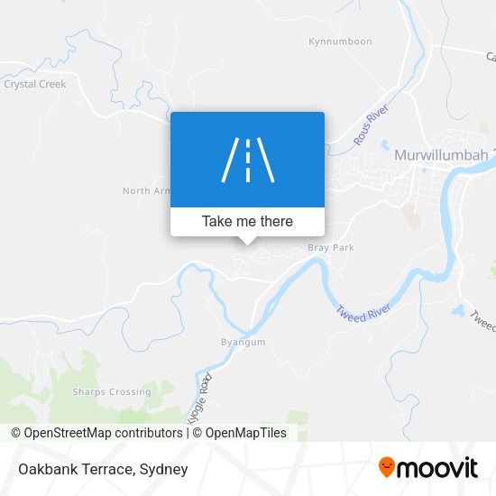 Oakbank Terrace map