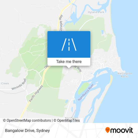Bangalow Drive map