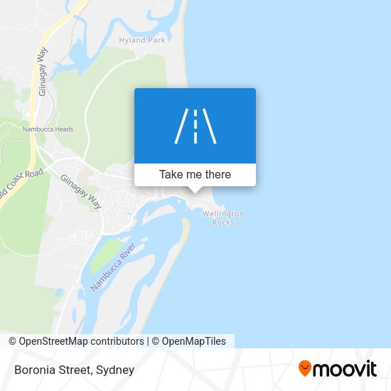Boronia Street map