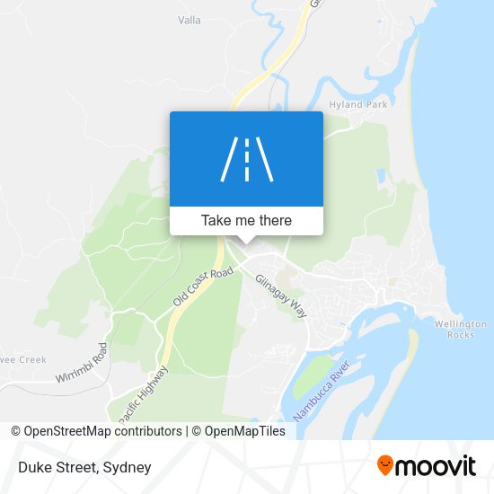 Duke Street map