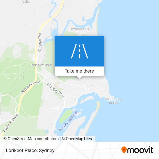 Lorikeet Place map