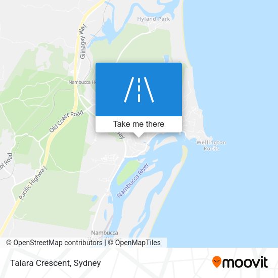 Talara Crescent map