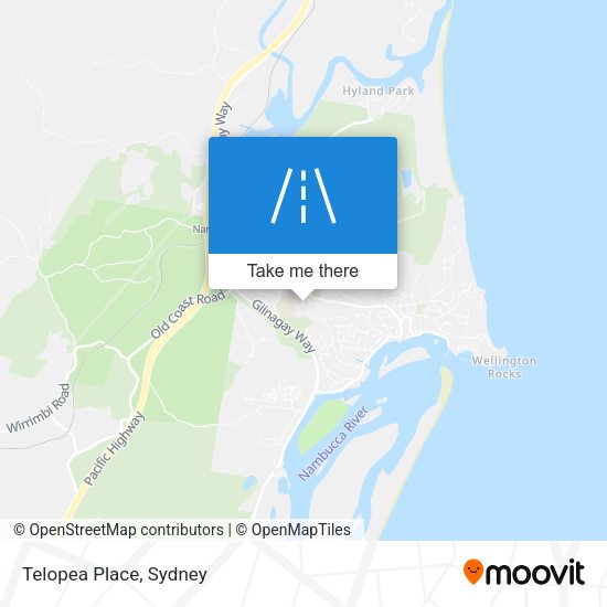 Telopea Place map