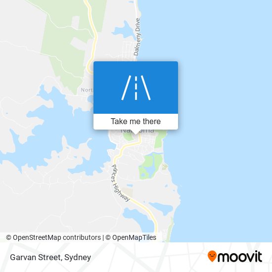 Garvan Street map