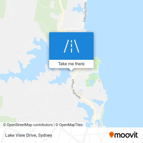 Lake View Drive map