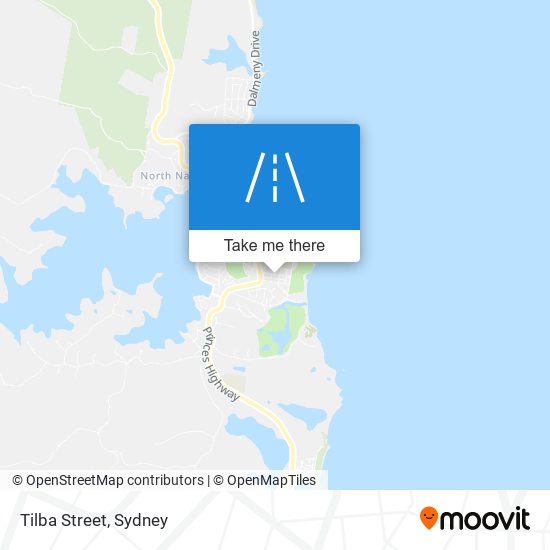 Tilba Street map