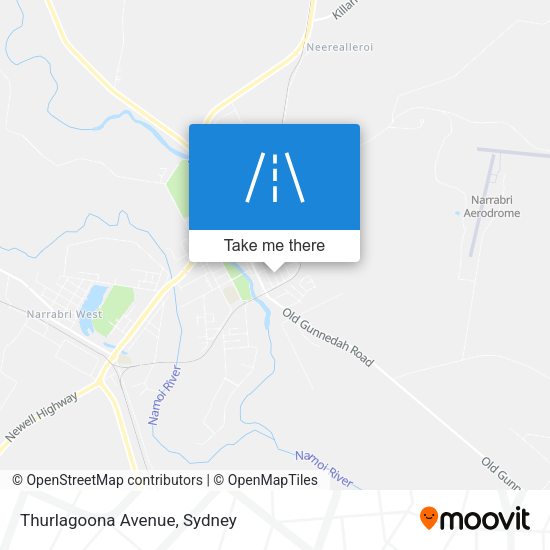 Thurlagoona Avenue map