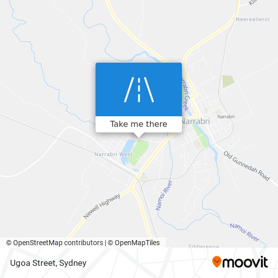 Ugoa Street map