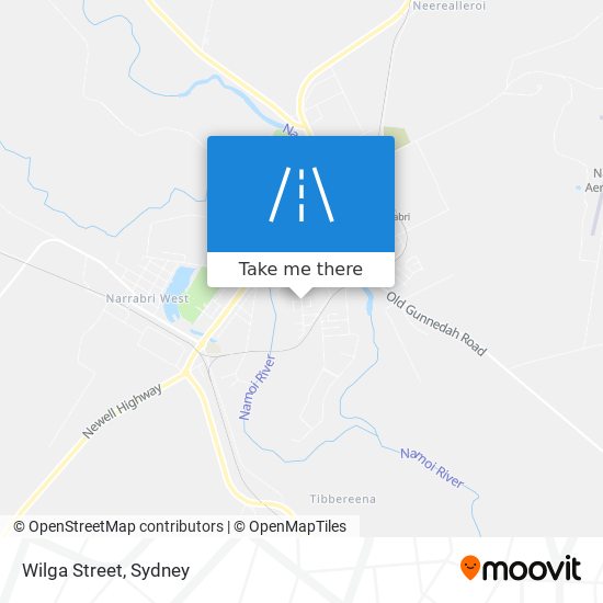 Wilga Street map