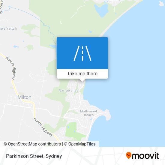 Parkinson Street map