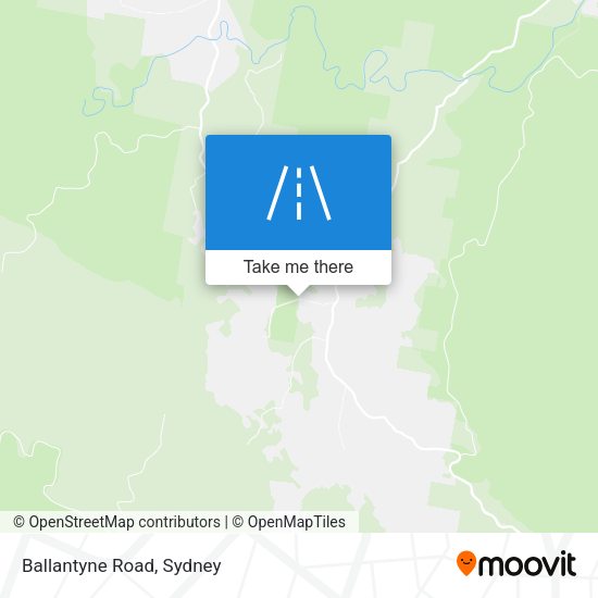 Ballantyne Road map
