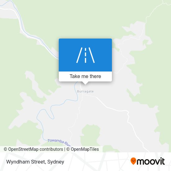 Wyndham Street map