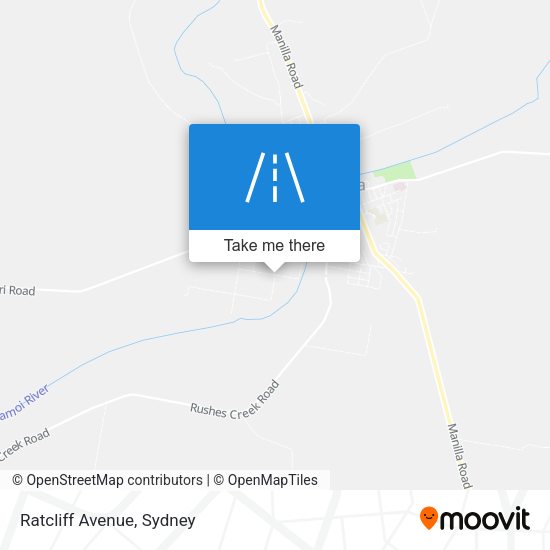 Ratcliff Avenue map