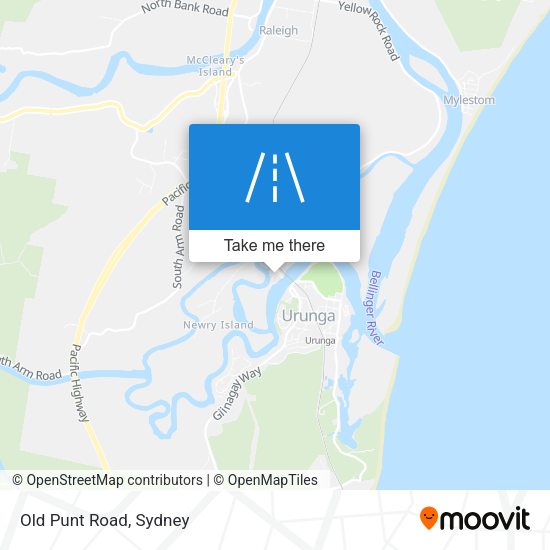 Old Punt Road map