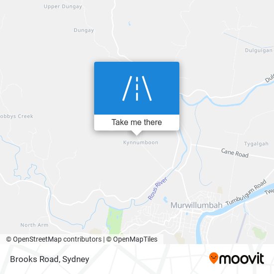 Brooks Road map