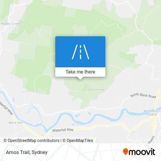 Amos Trail map