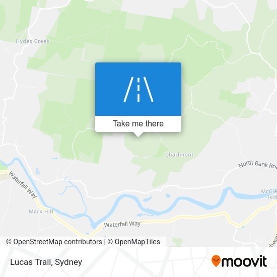 Lucas Trail map