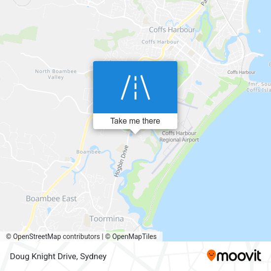 Doug Knight Drive map
