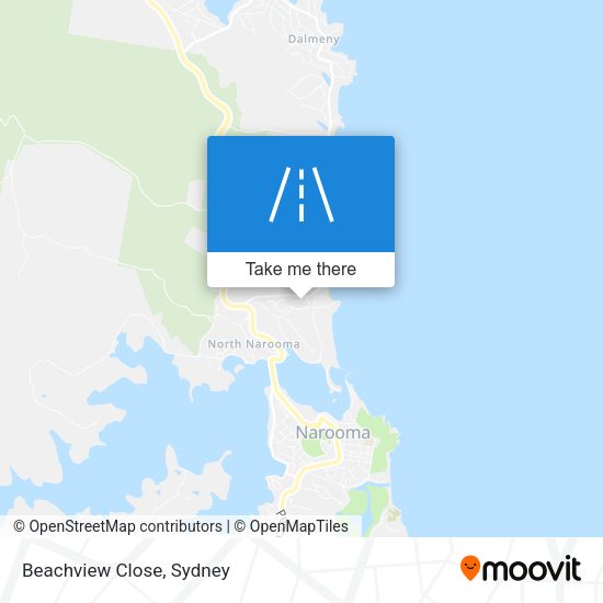 Beachview Close map