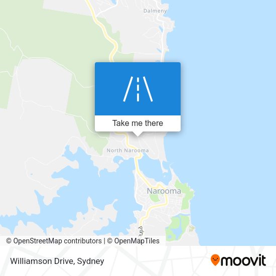 Williamson Drive map