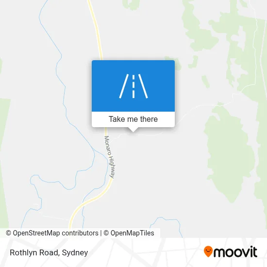 Mapa Rothlyn Road
