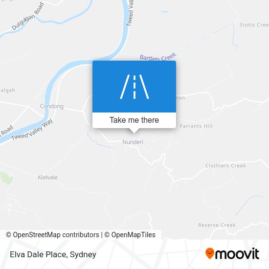 Elva Dale Place map