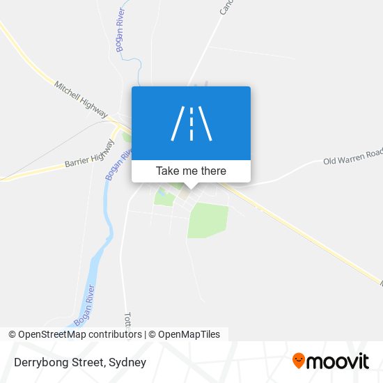Mapa Derrybong Street