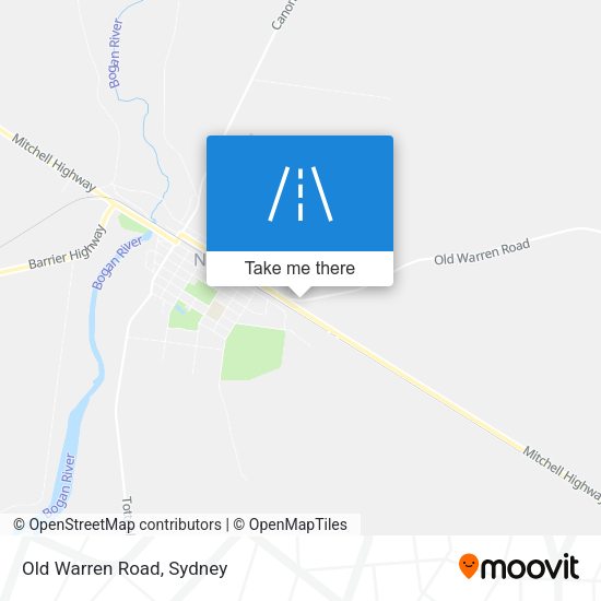 Old Warren Road map