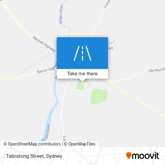 Tabratong Street map