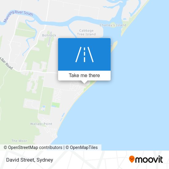 David Street map