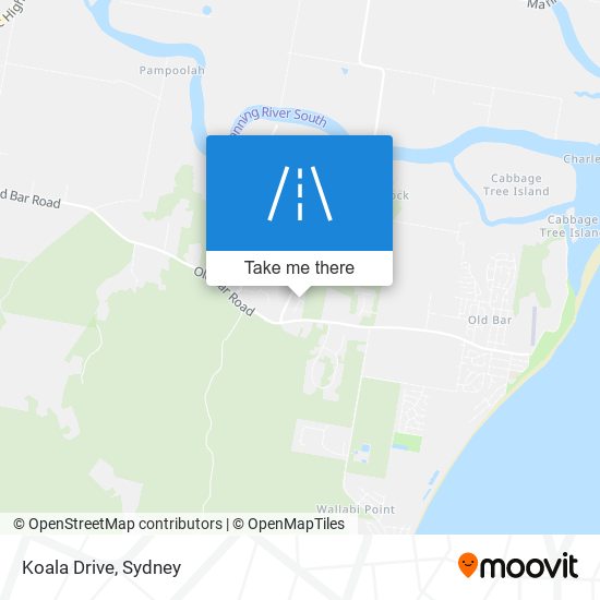 Koala Drive map