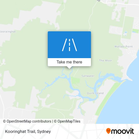 Kooringhat Trail map