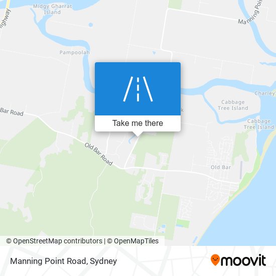 Mapa Manning Point Road