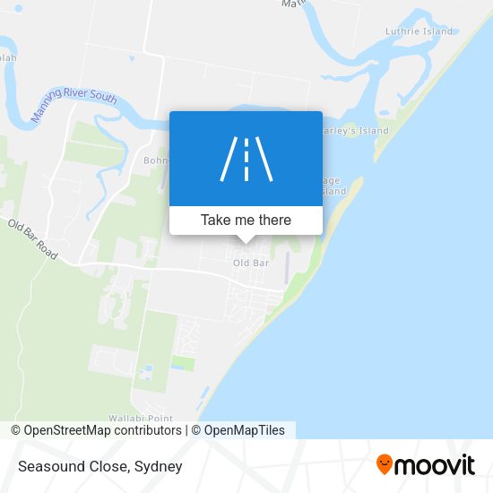 Seasound Close map