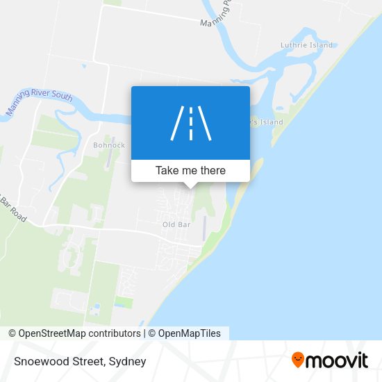 Snoewood Street map