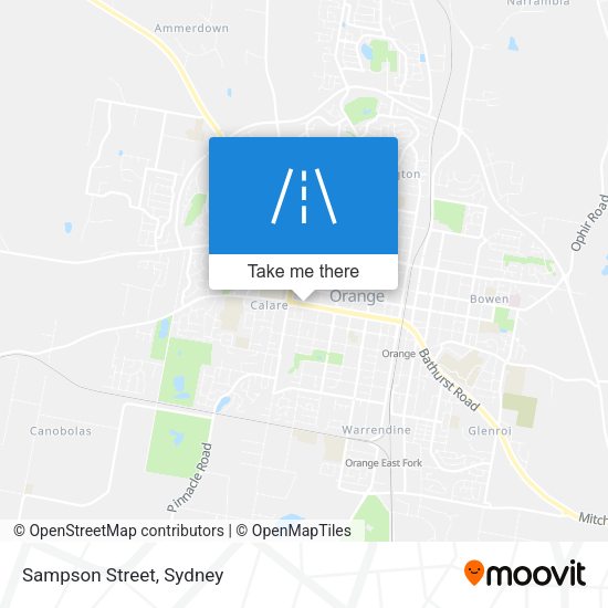 Sampson Street map